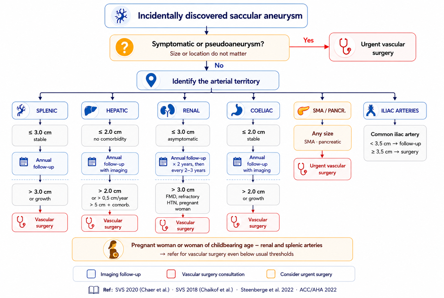 Visceral aneurysms
