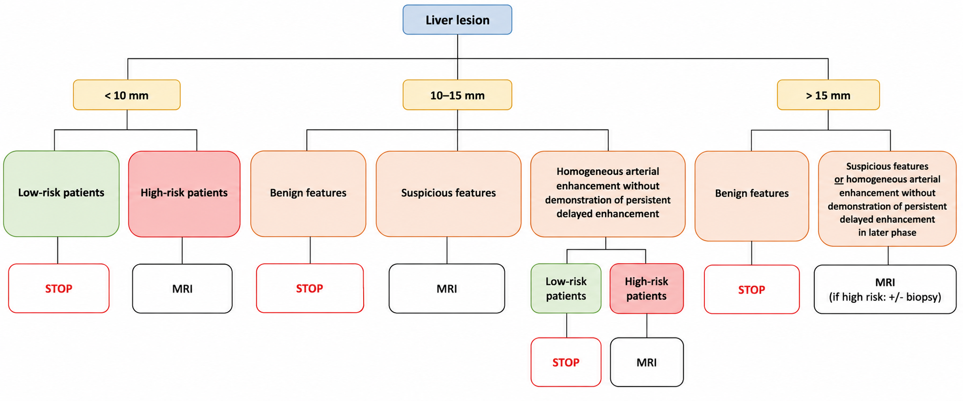 Hepatic lesions (CT)